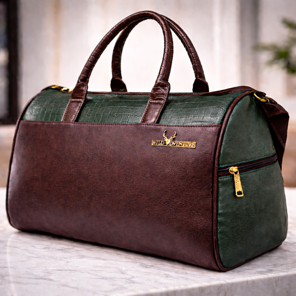 Forest Green leather bag